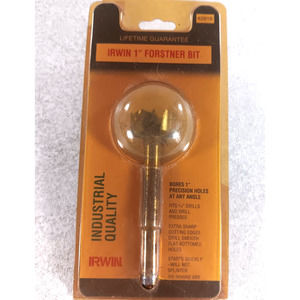 Irwin Forstner Wood Bit 1" Vintage New
